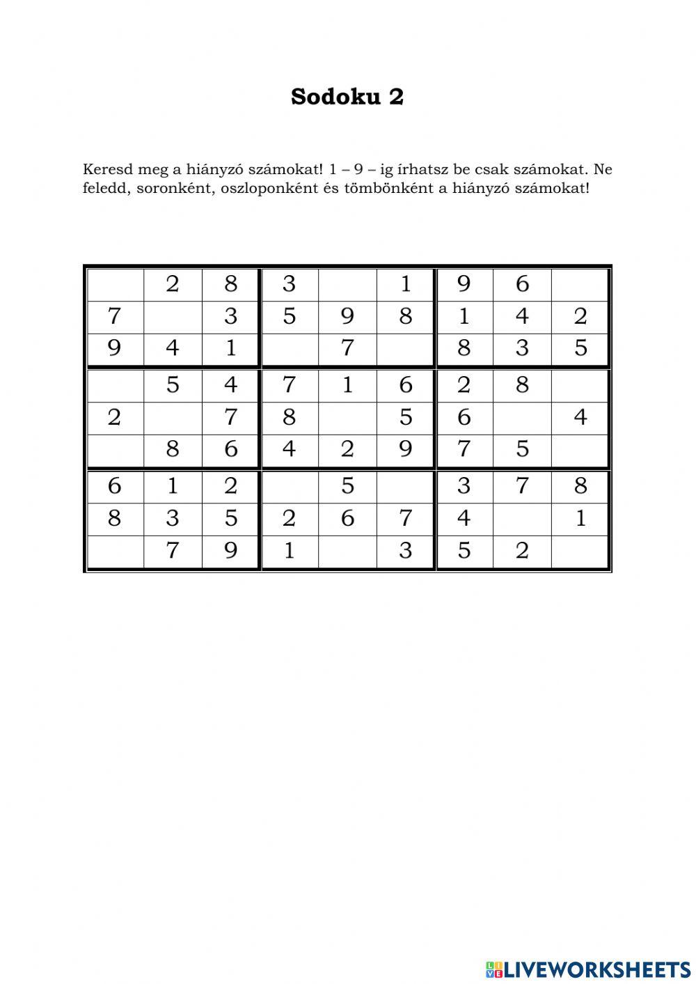 Sodoku2