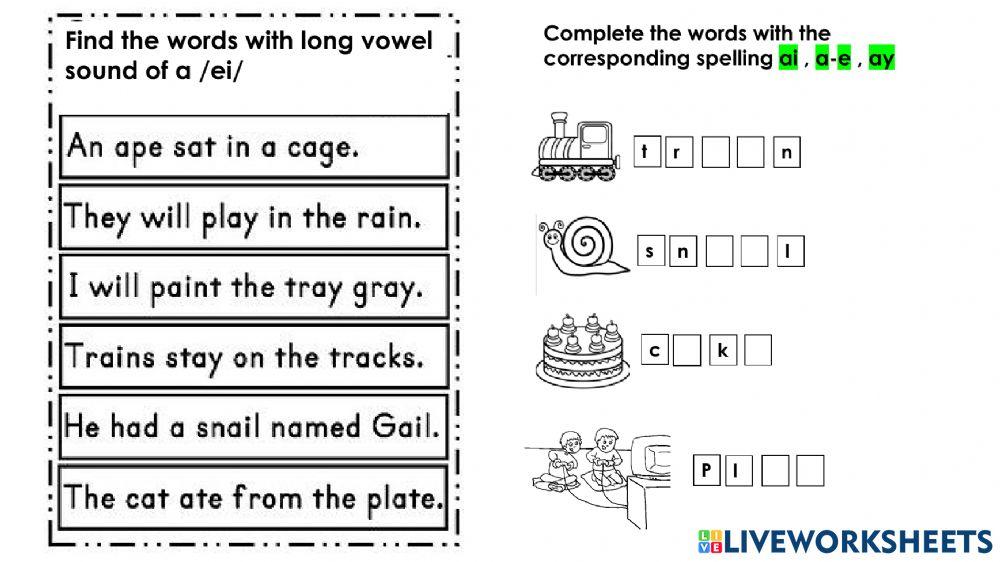 Long vowel A