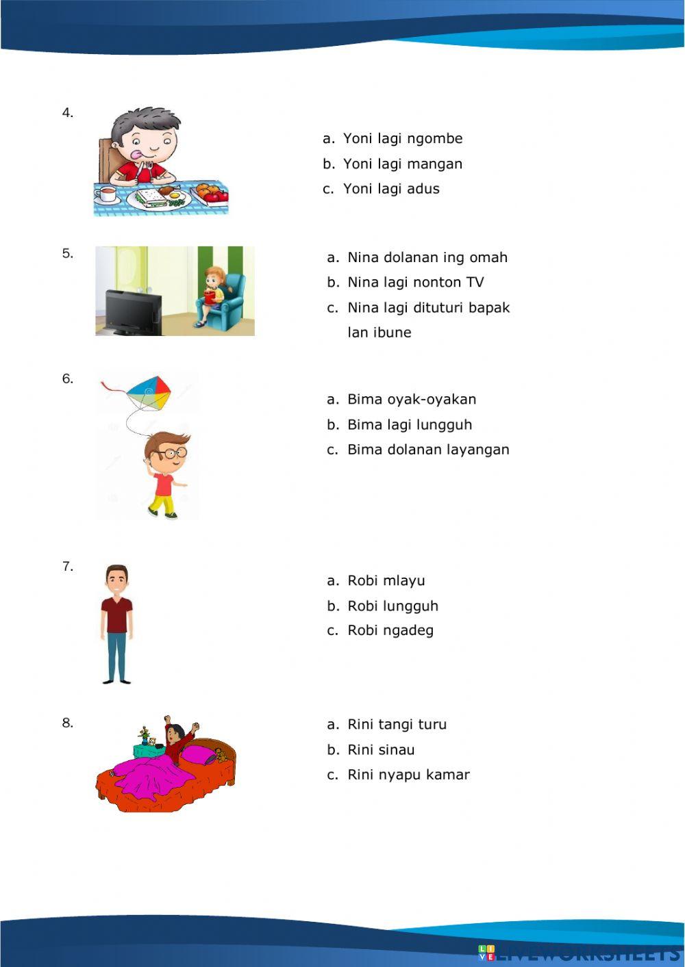 PTS Bahasa Jawa Semester II Siswa Berkebutuhan Khusus