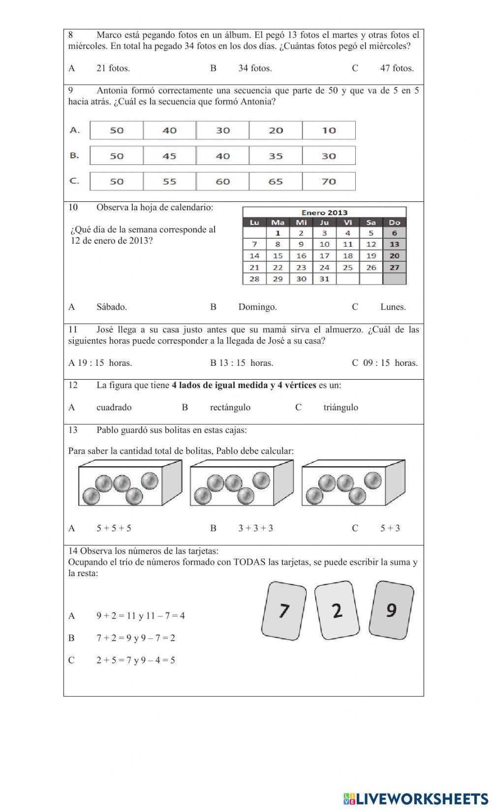 Repaso de Numeración