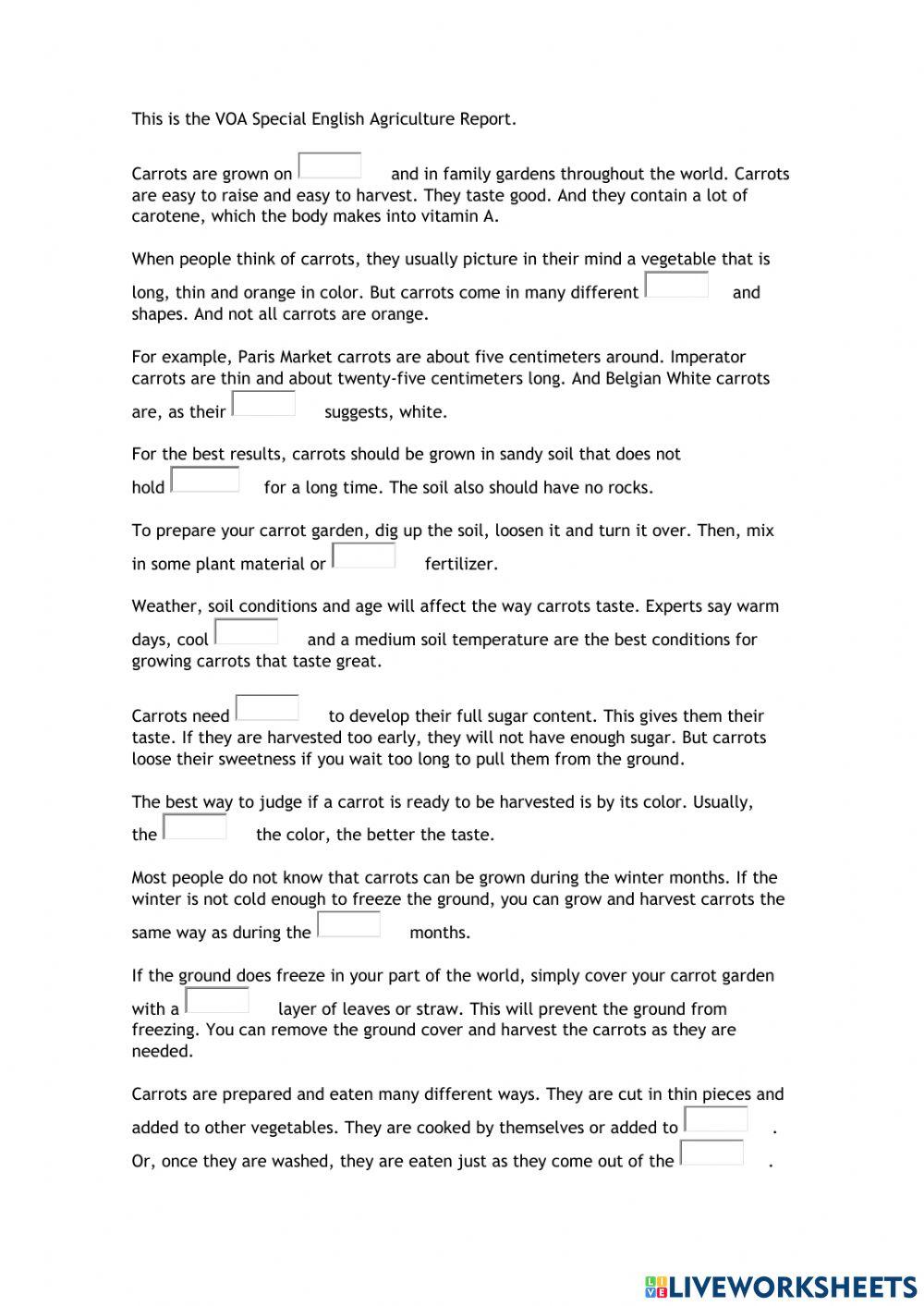 Listening Comprehension