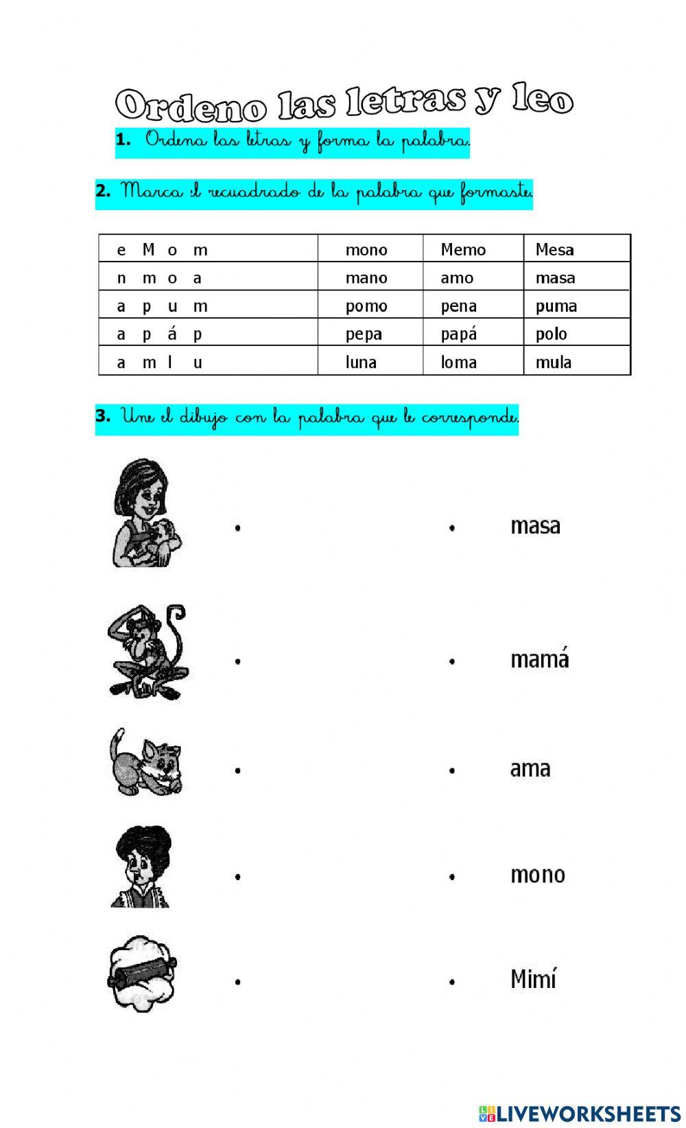 Guía de Refuerzo de Lenguaje.