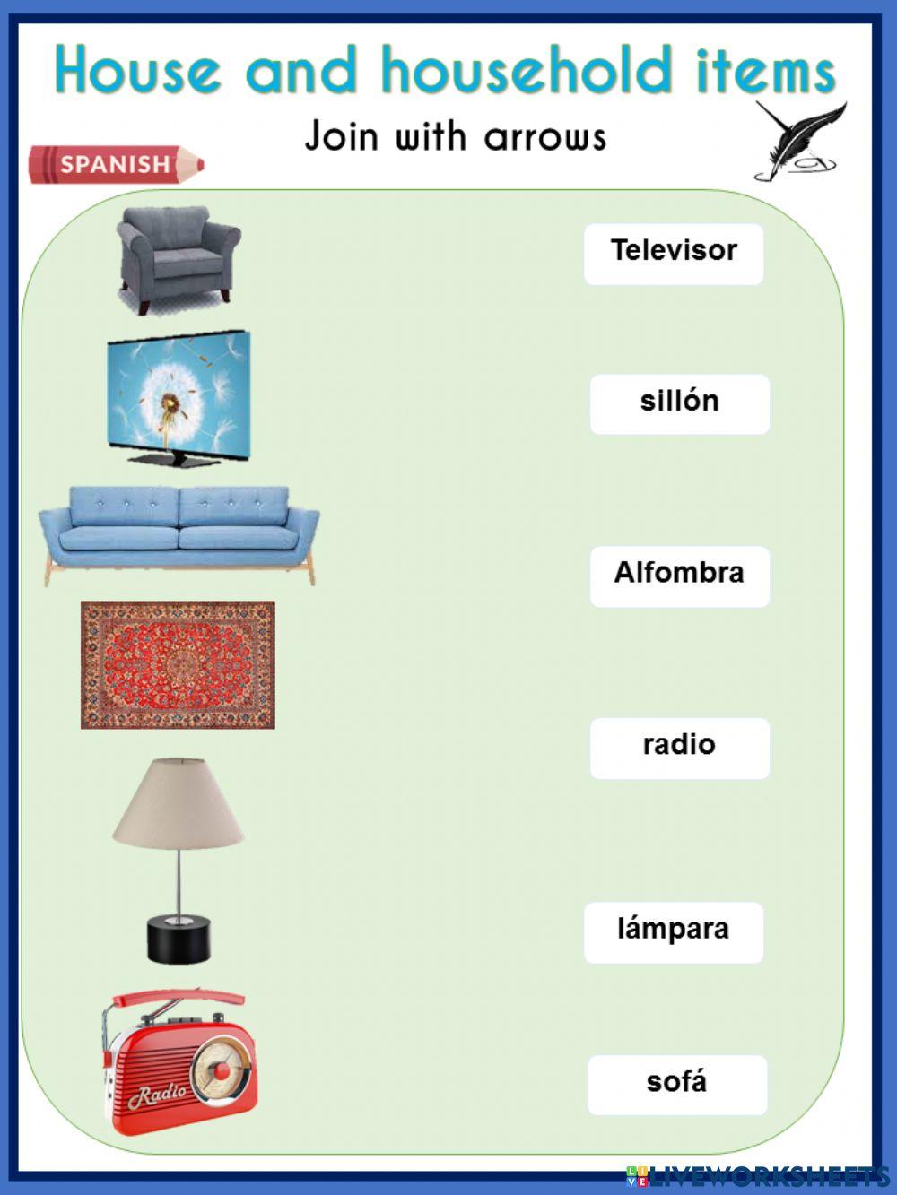 House and household items