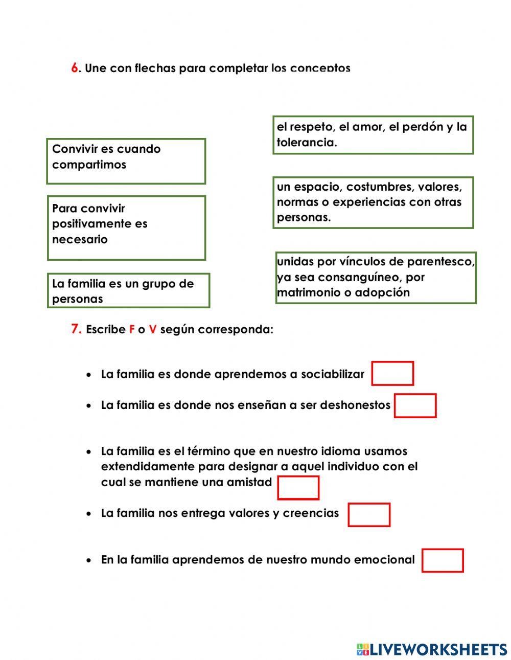 Familia y convivencia