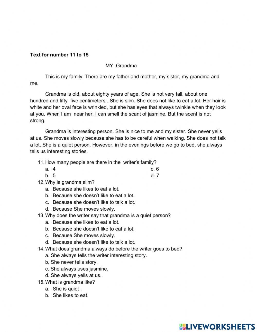 Ujian mid genap kls vii 2021