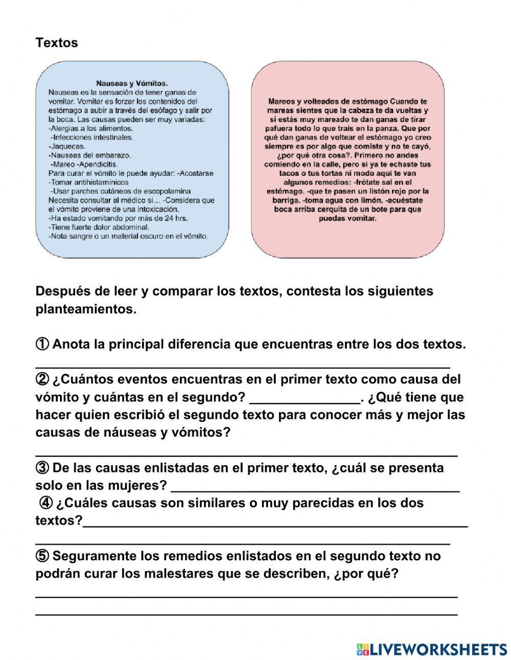 Texto popular y científico