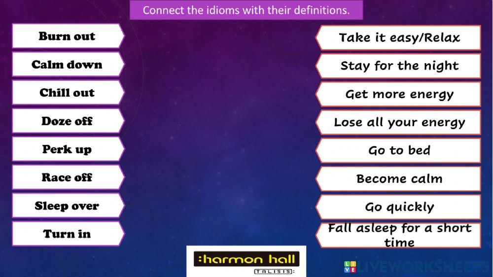 Energy Idioms