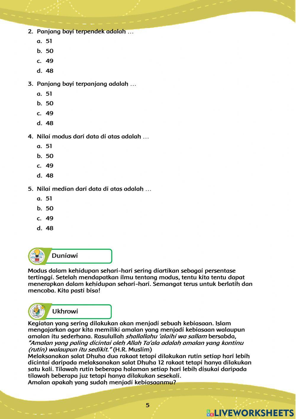 LKPD Modus dan Median