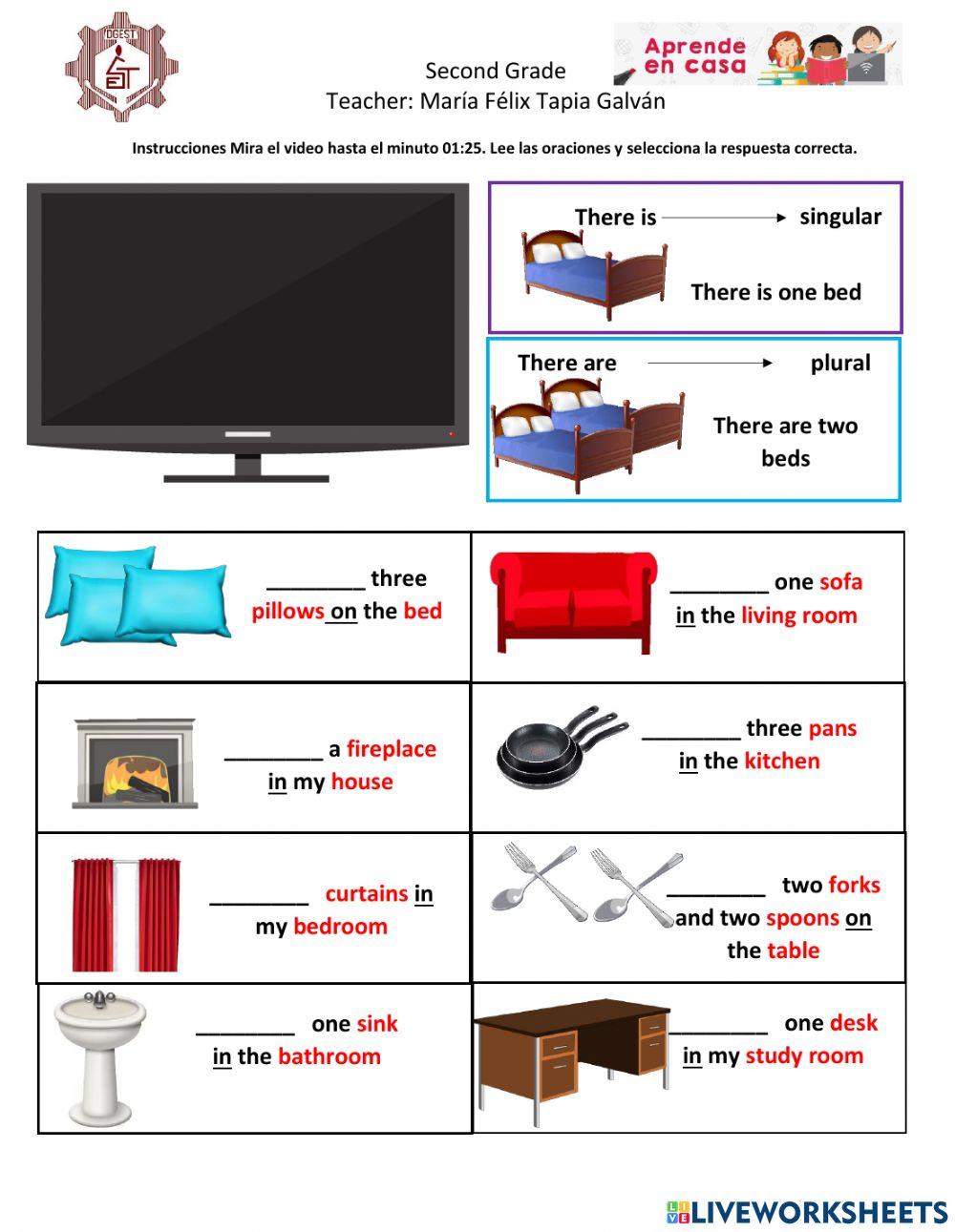 There is and there are affirmative