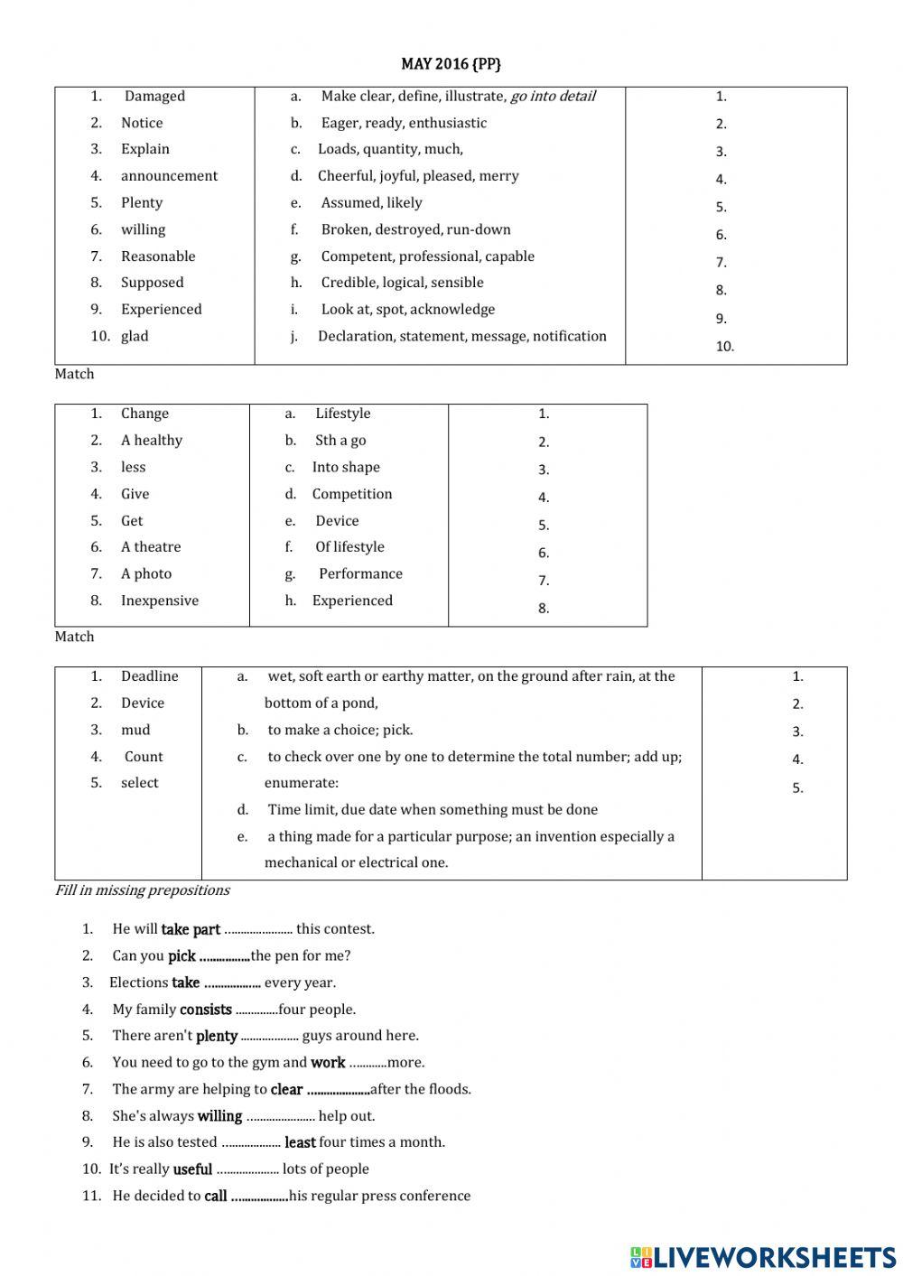 MATURA 2016 pp part 1