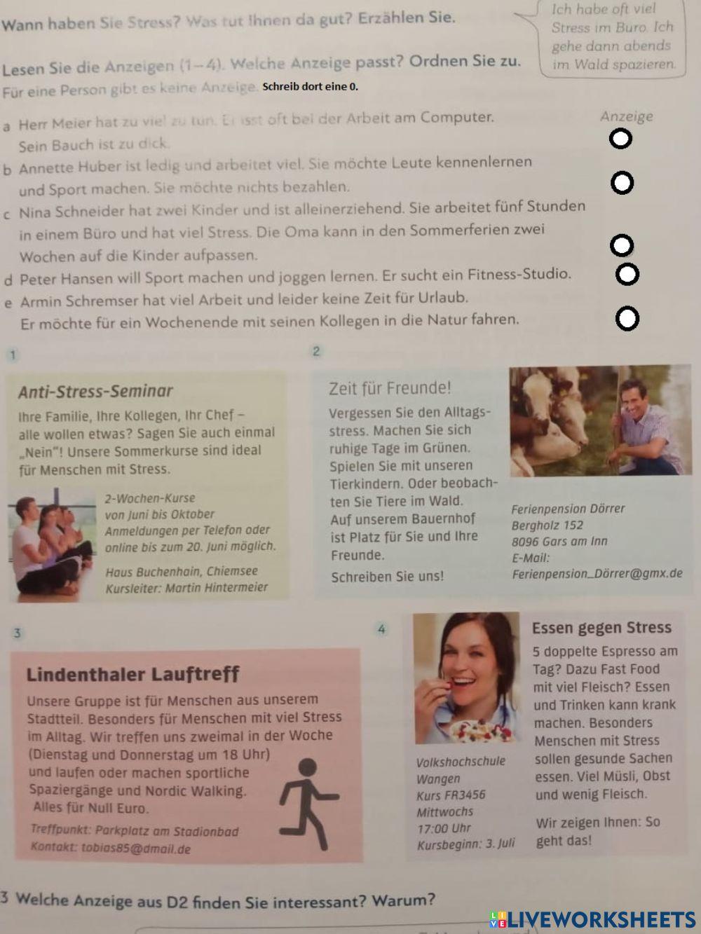 Schritte Neu 2-10 - Anzeigen verstehen