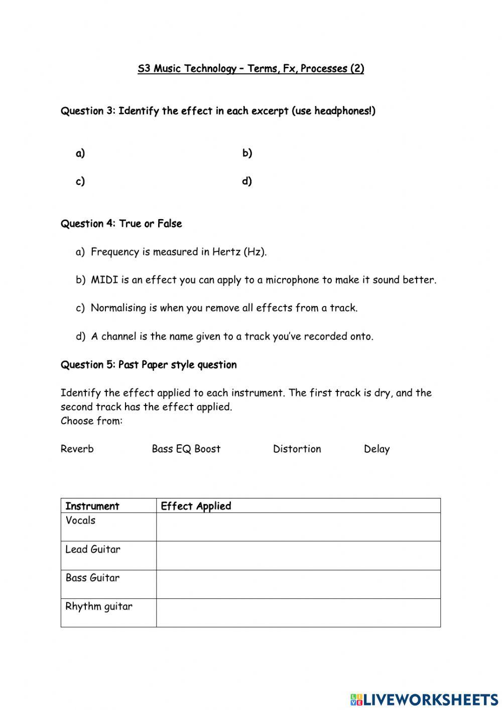 Terms FX Processes 2