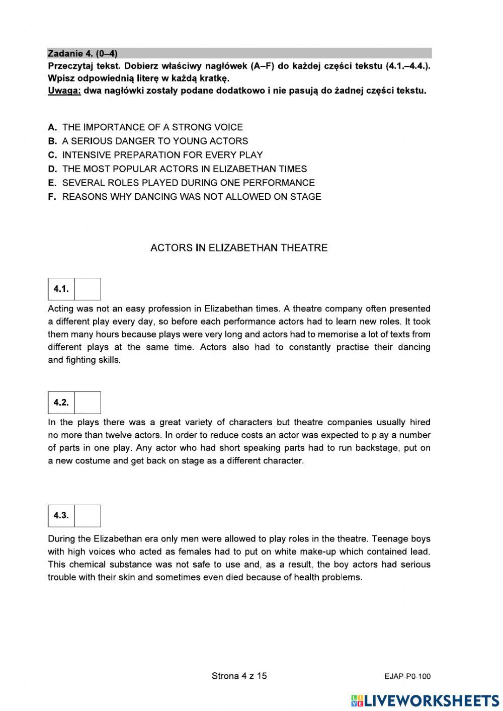 CKE matura próbna podstawowa 2021
