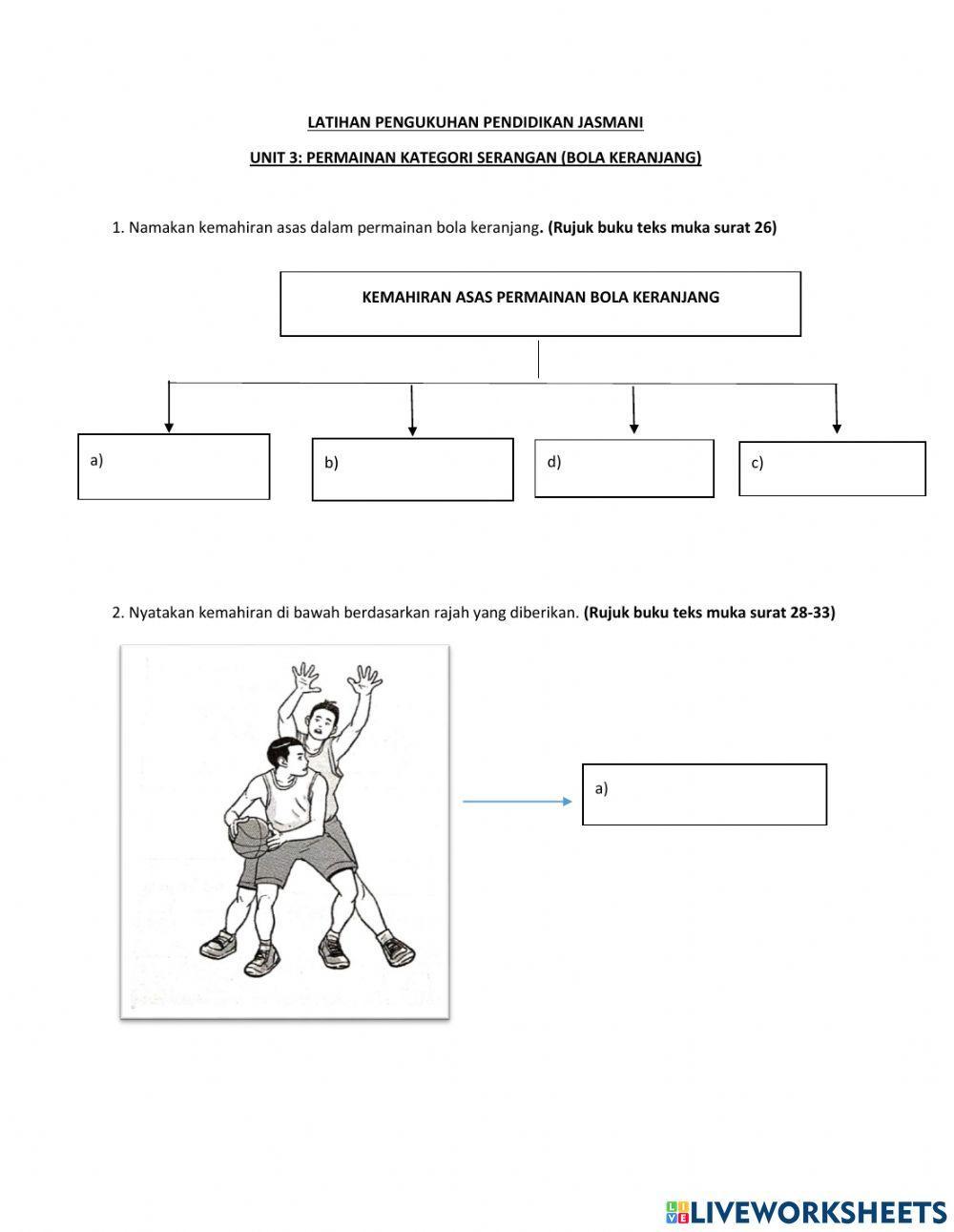 Latihan pengukuhan pjpk tingkatan 3 activity  Live Worksheets