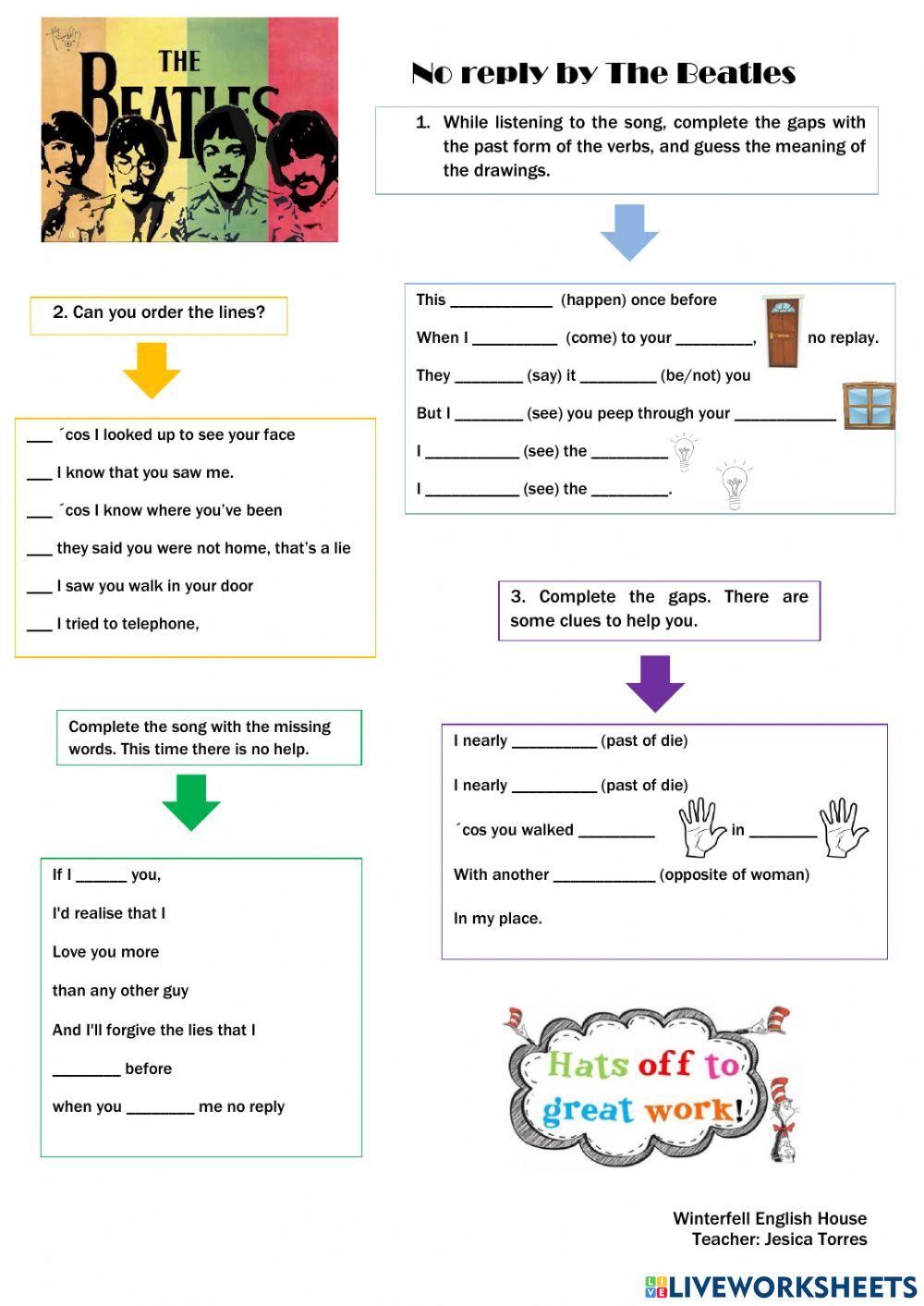 No reply by The Beatles