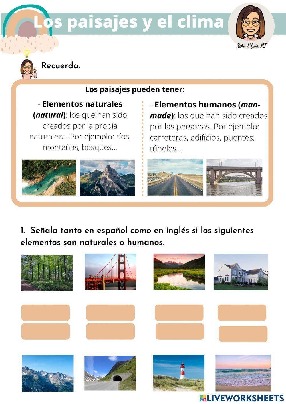 Los paisajes y el clima-parte 1