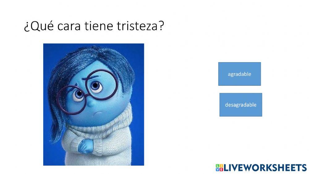 Caras agradables y desagradables