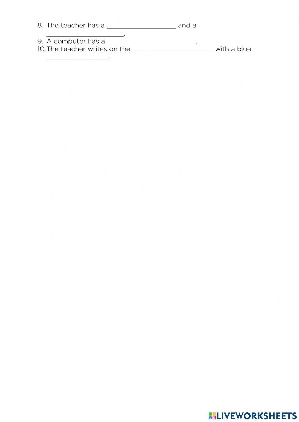 Reading comprehension