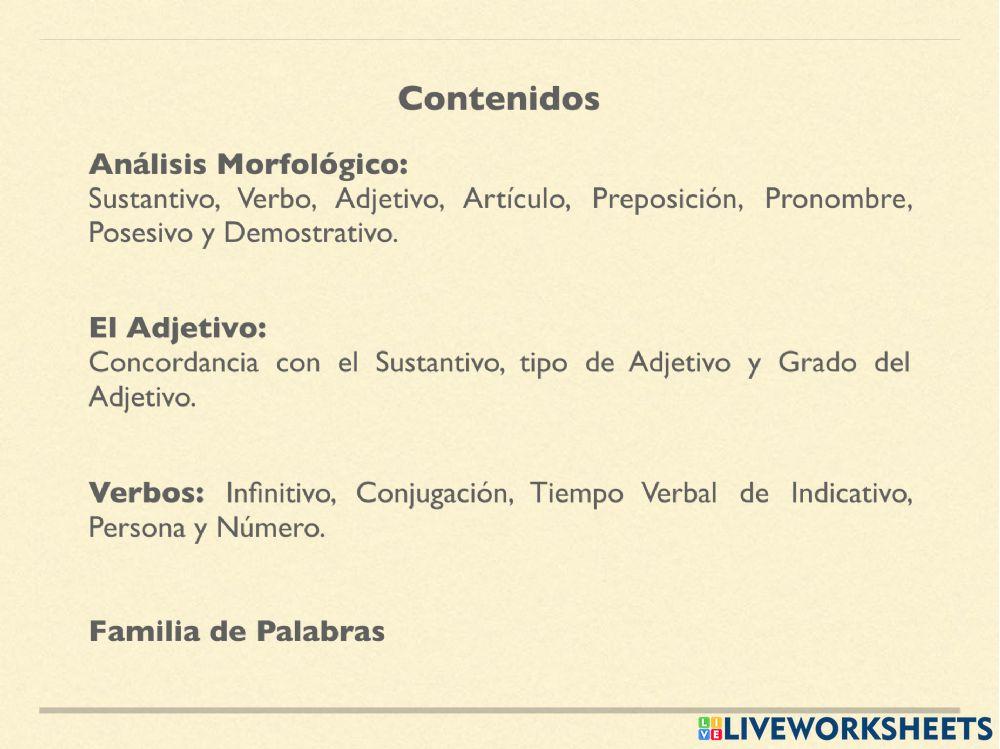 Preparatoria de Lengua 1 (Primera Parte)