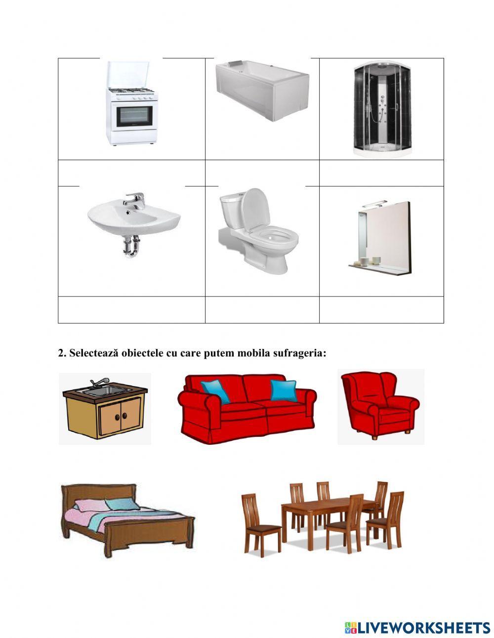 Obiecte de mobilier