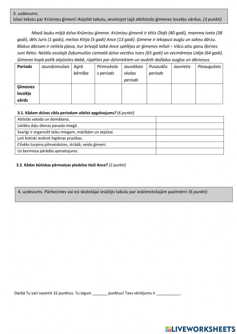 Kā attīstās, aug un vairojas dzīvie organismi