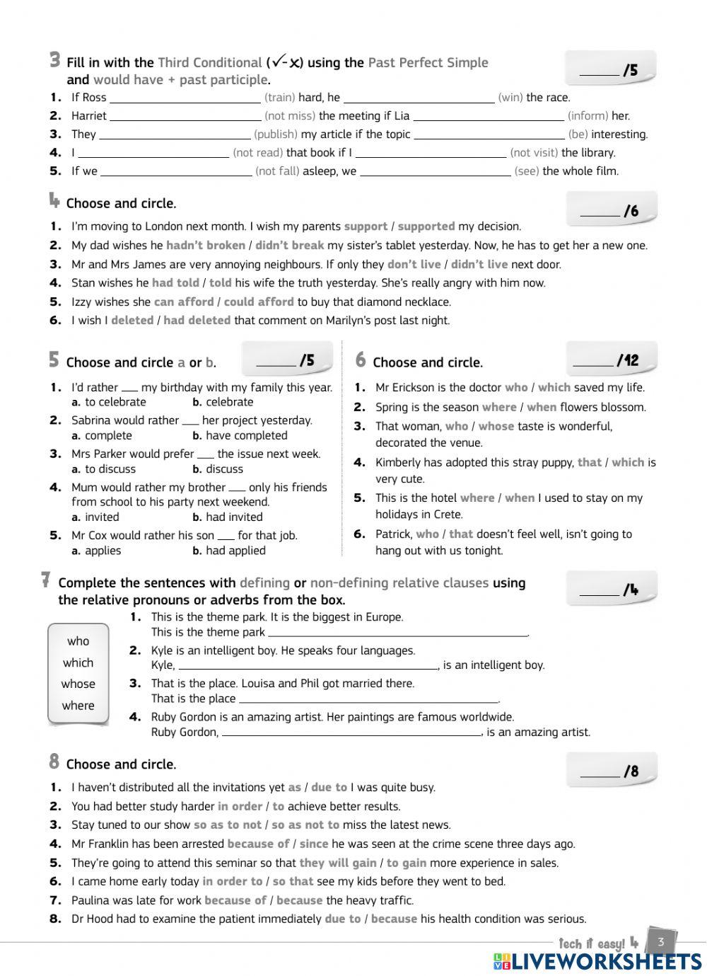 Tech it Easy 4- Units 19-24