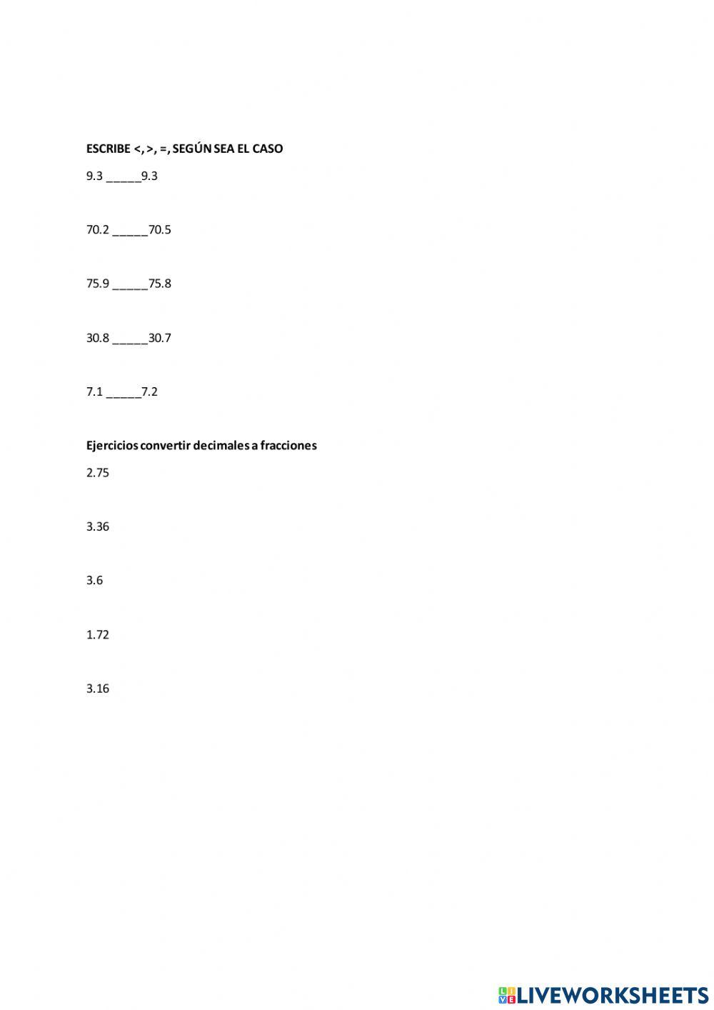 Evaluación Matemáticas