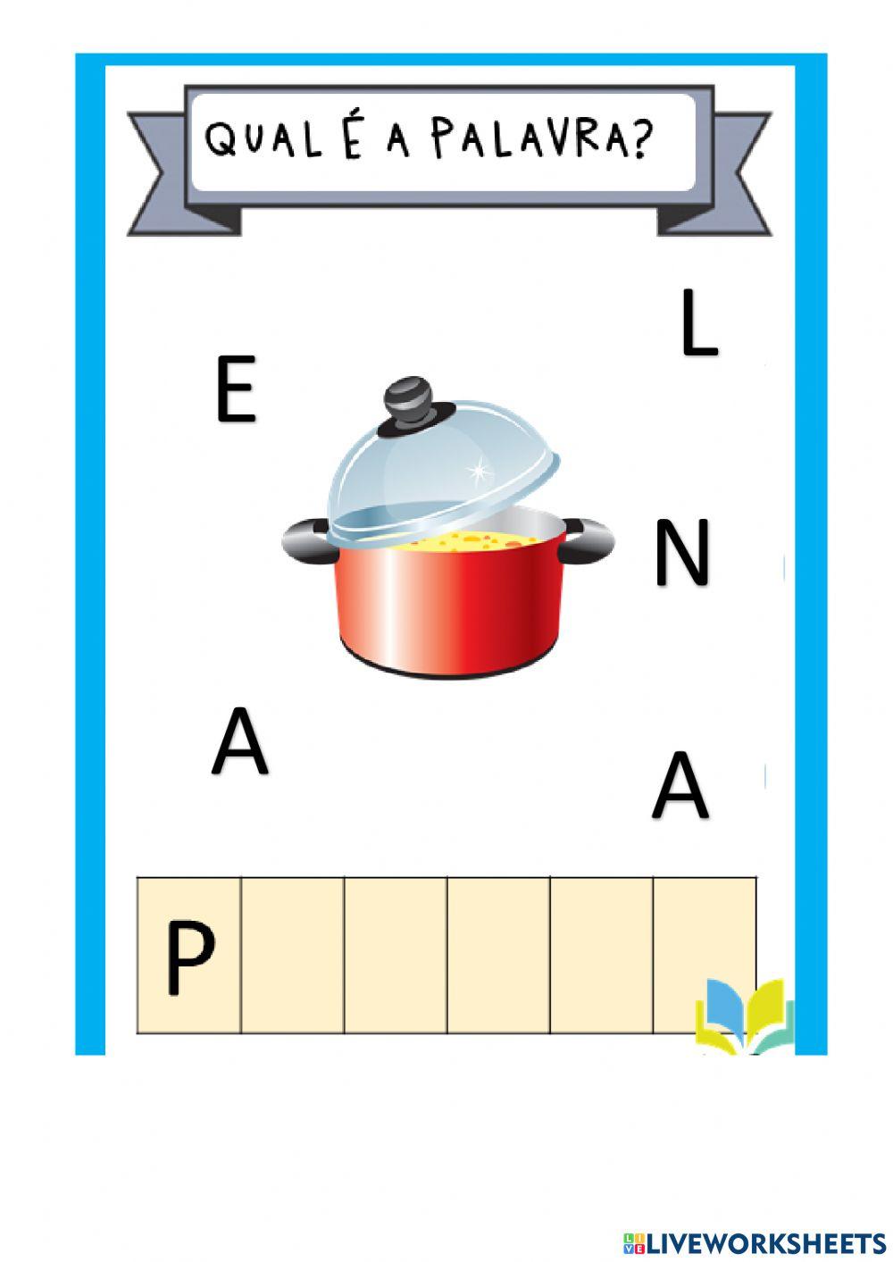Formação papalvras