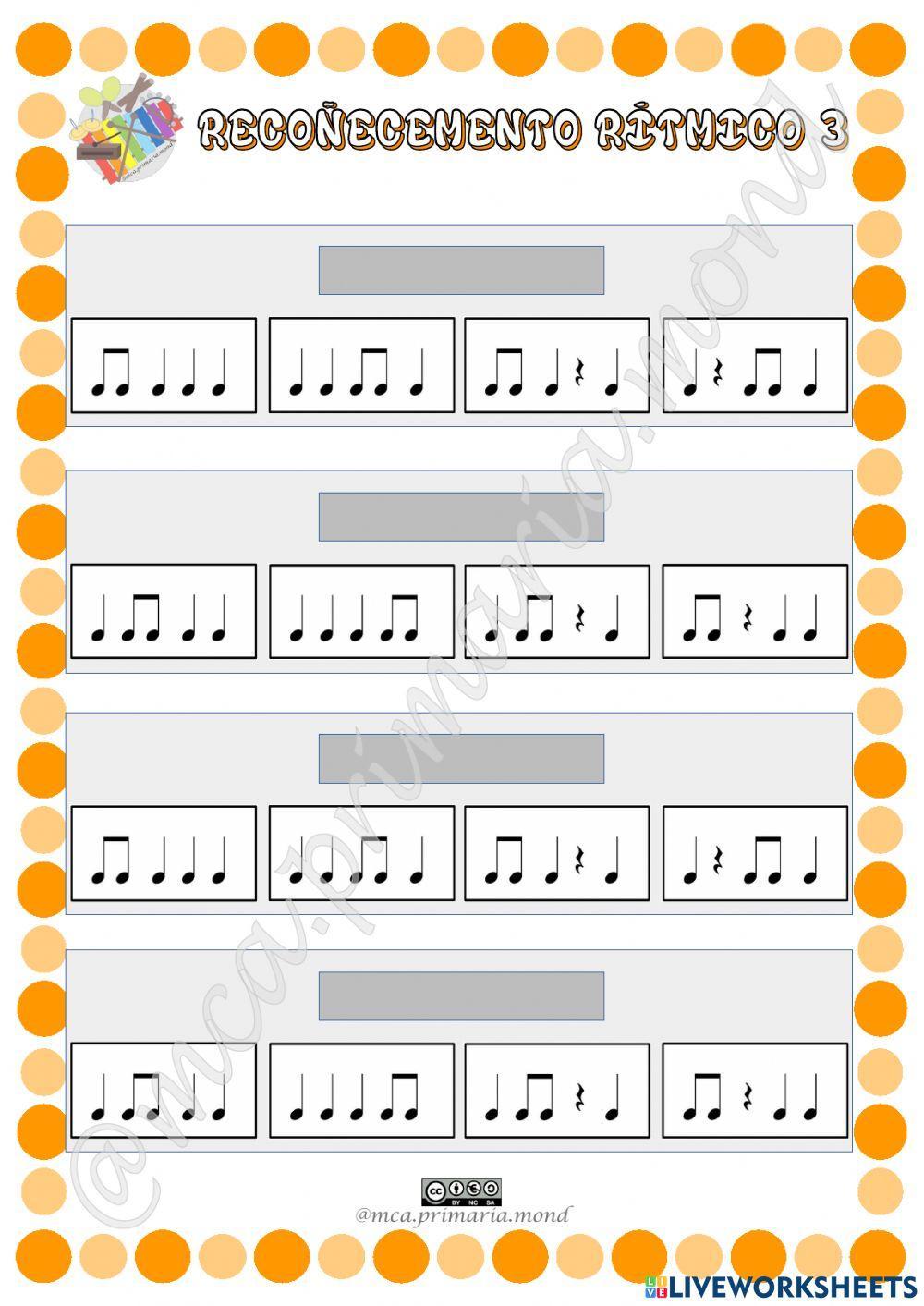 Recoñecemento rítmico 2.3