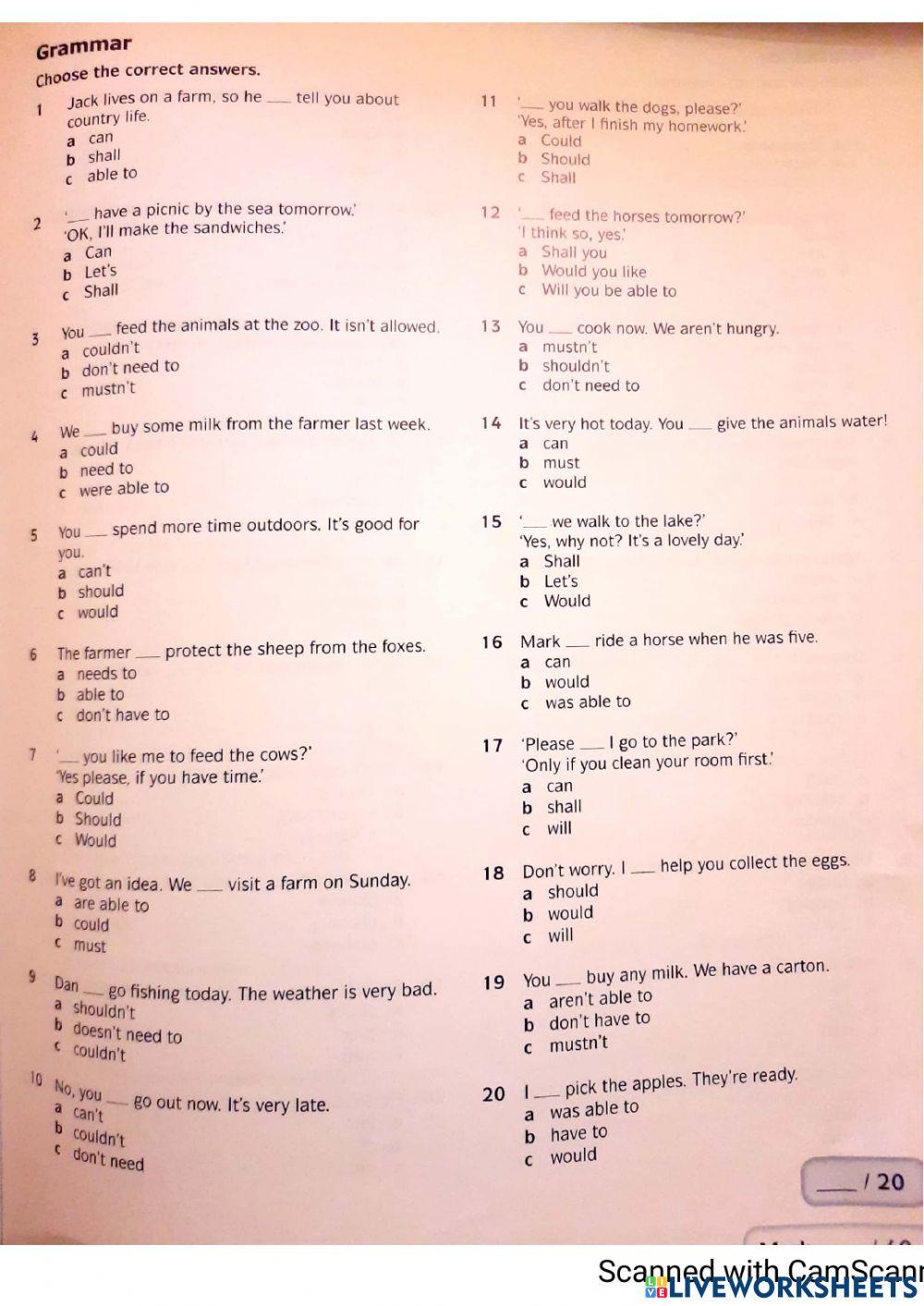 Test English Download A2