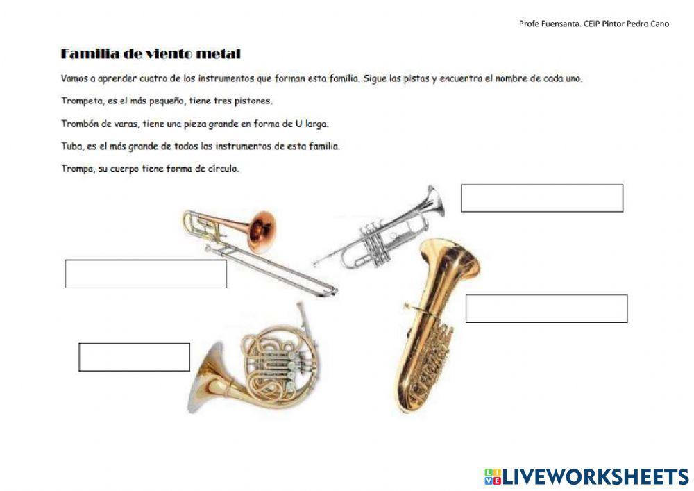 Instrumentos de Viento Metal