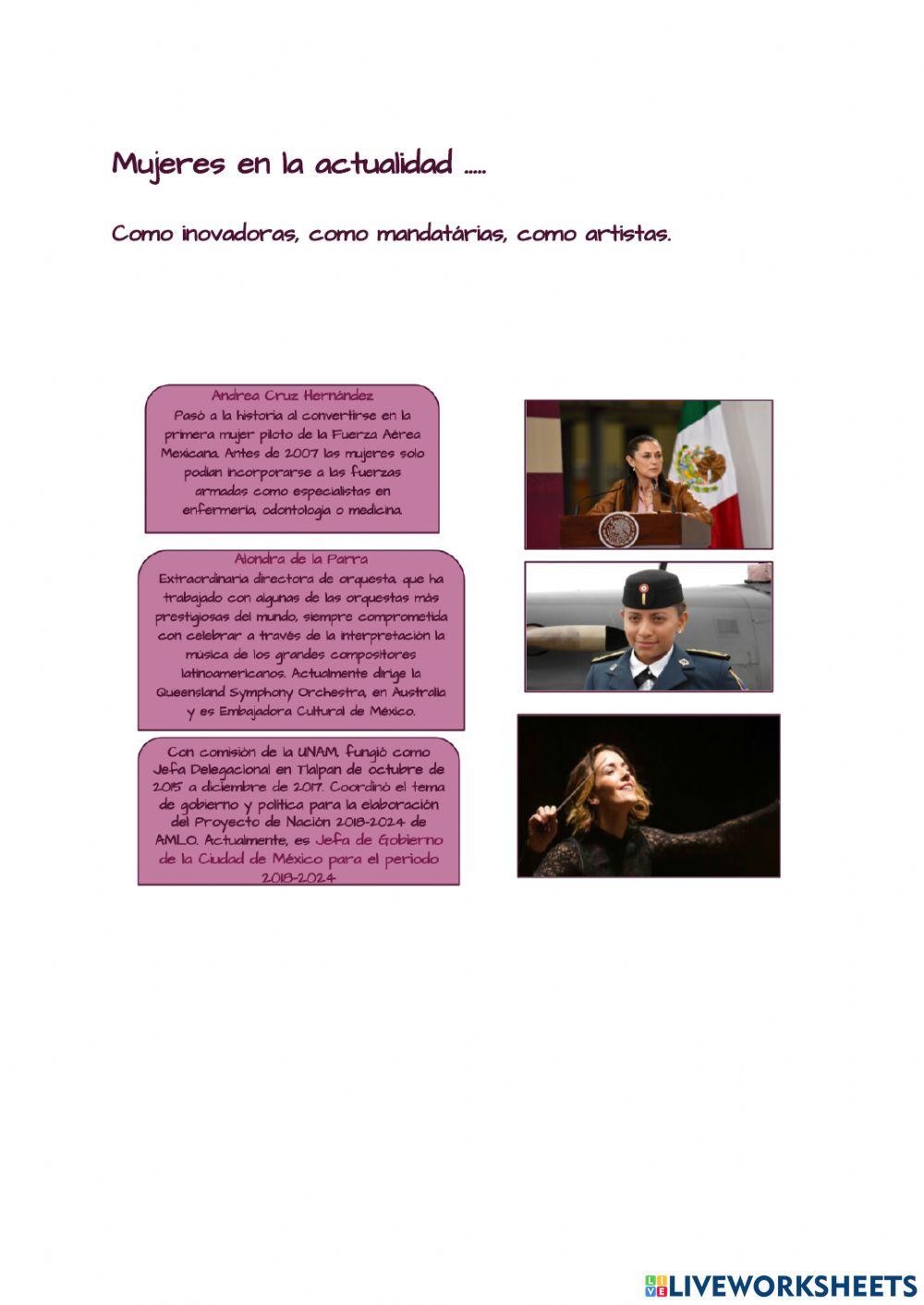 Dia internacional de la mujer en mexico