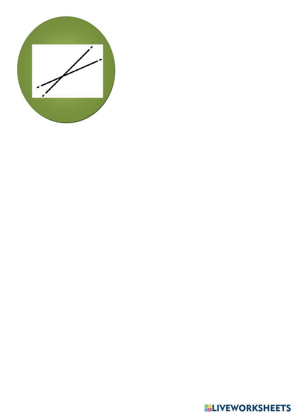 Rectas secantes y paralelas