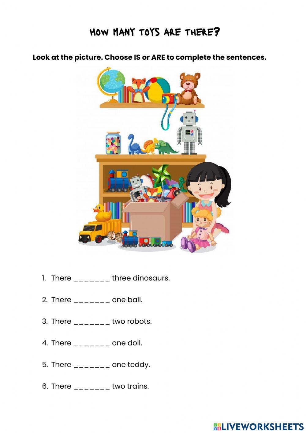 There is & There are toys