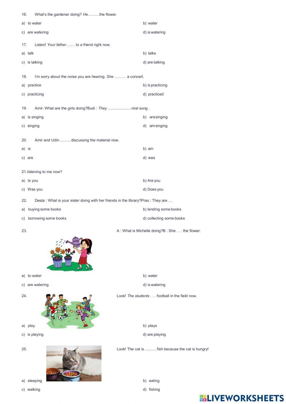 Mid semester test kls 8 genap