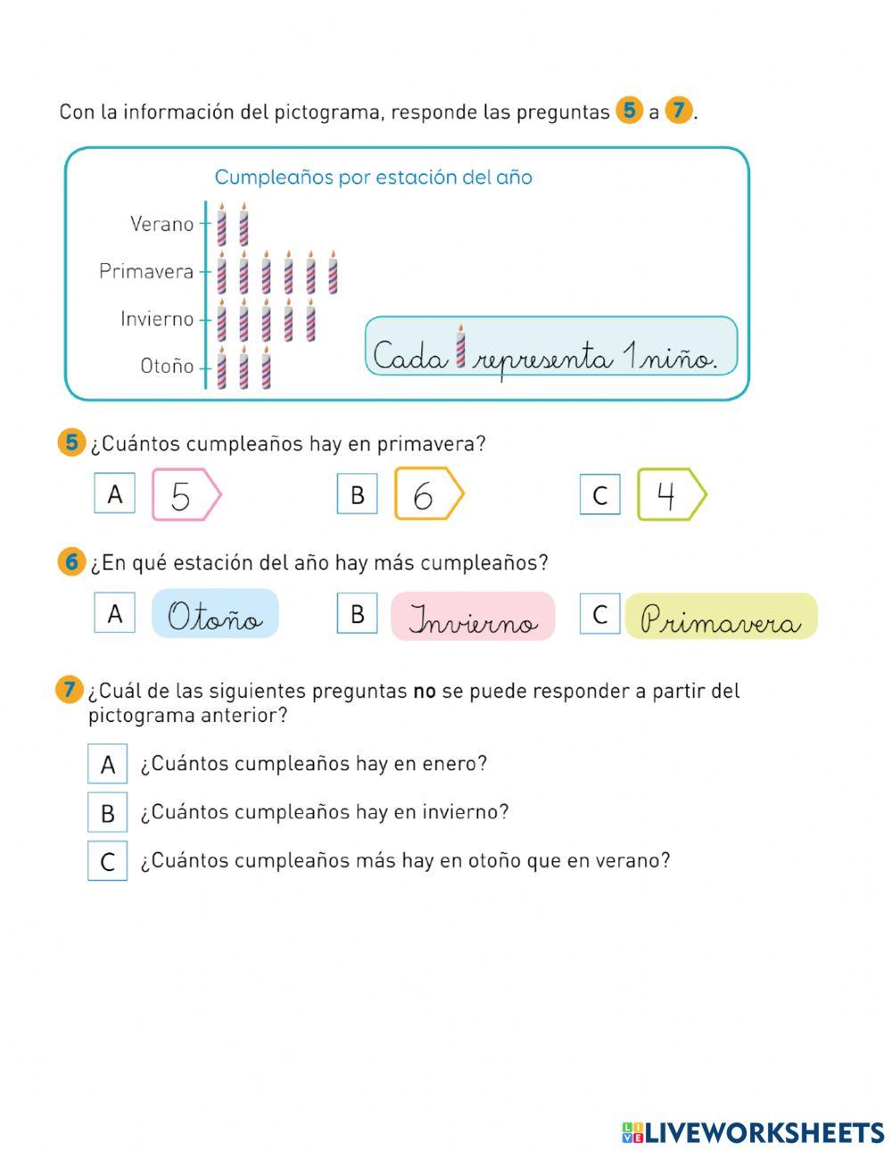Evaluación Unidad 0 Matemática 2° básico