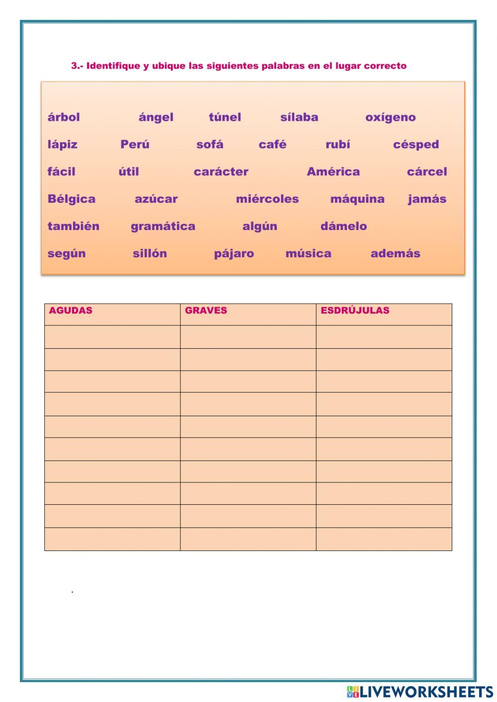 Actividad de recuperación pedagógica