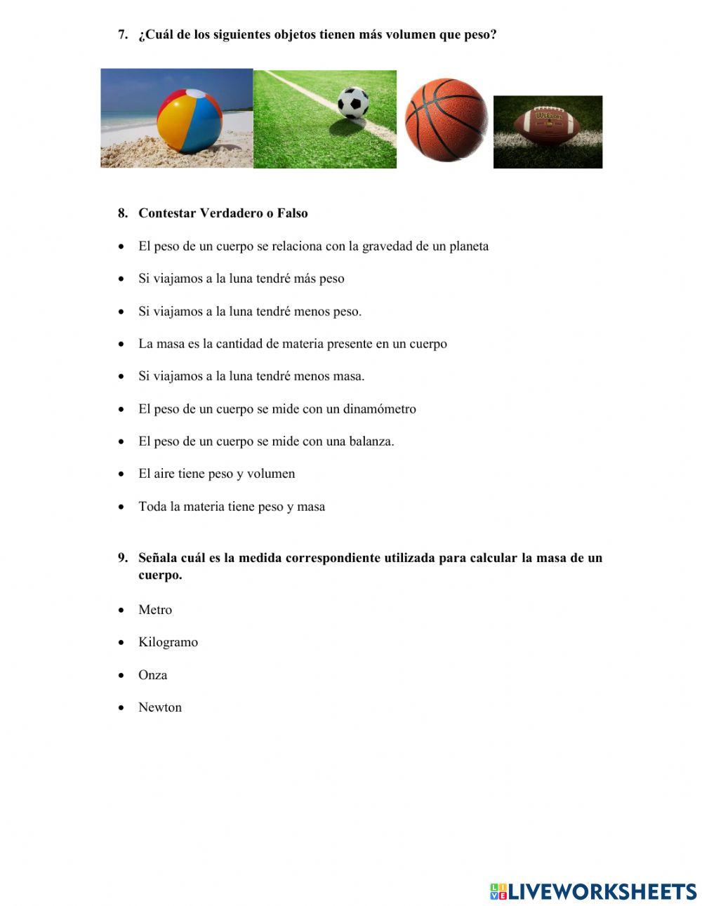 Propiedades de los cuerpos