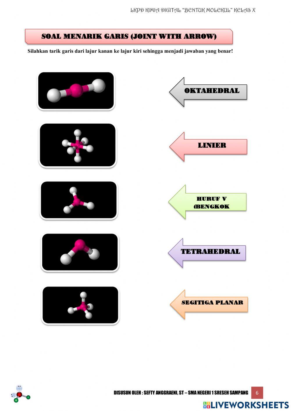 Lkpd kimia bentuk molekul