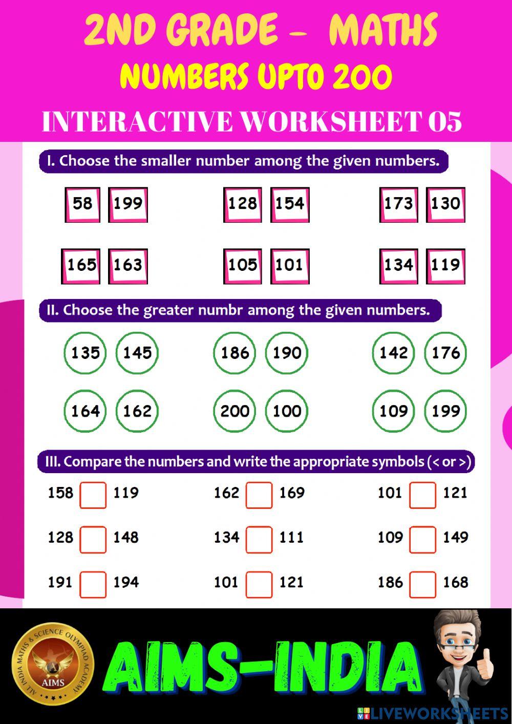 2nd-maths-ps05-numbers upto 200