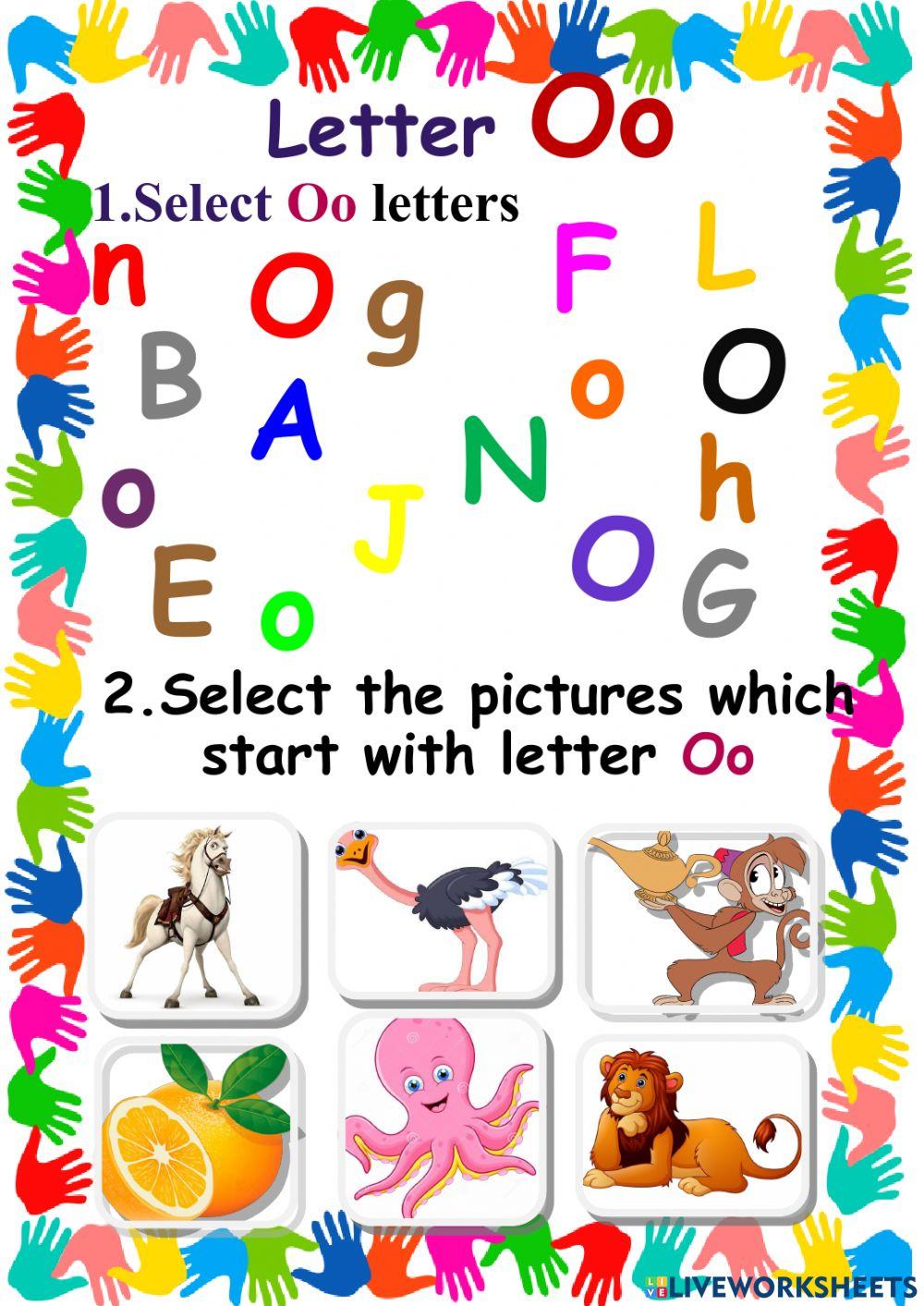 Letter O