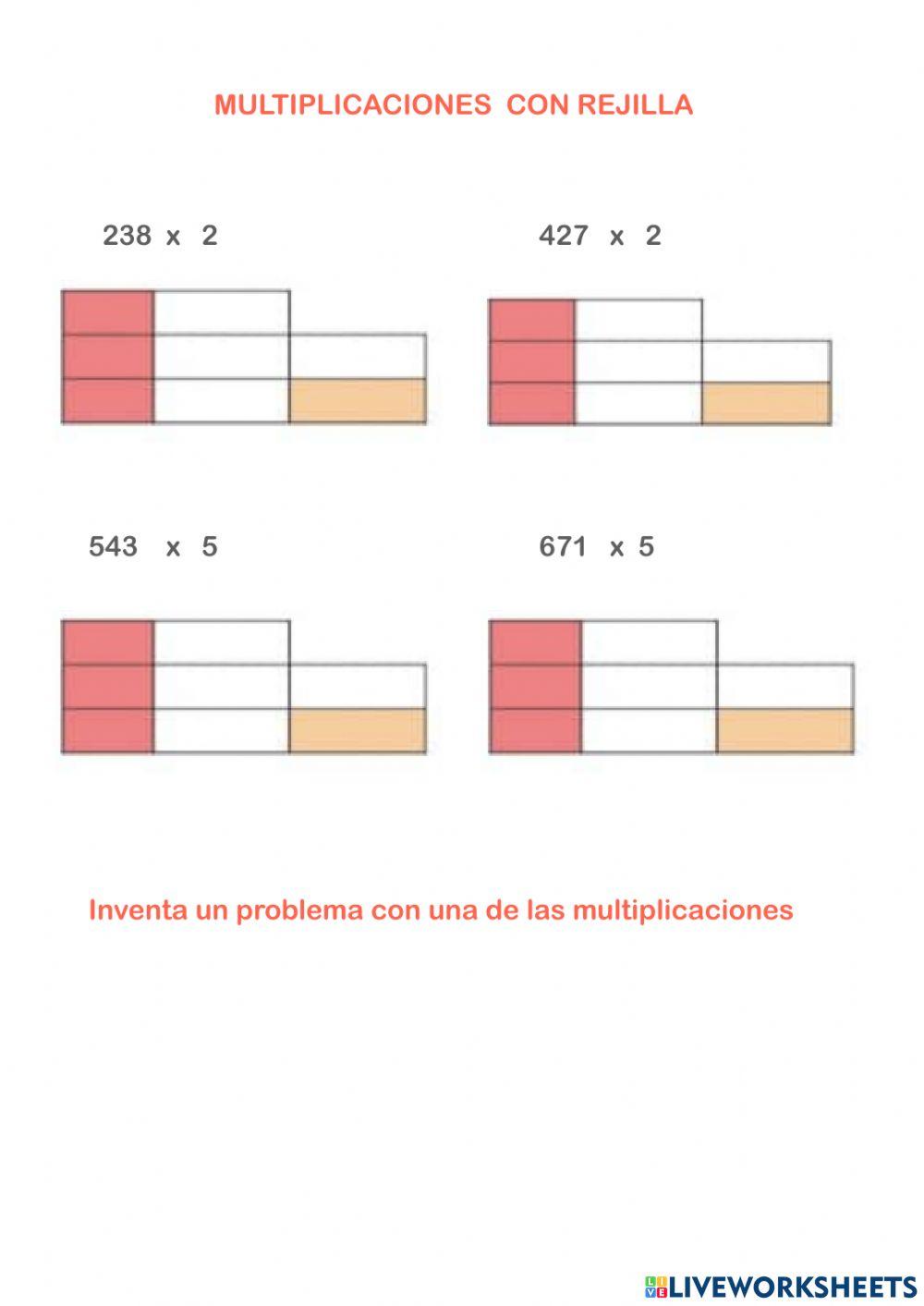 Inicio multiplicaciones con rejilla