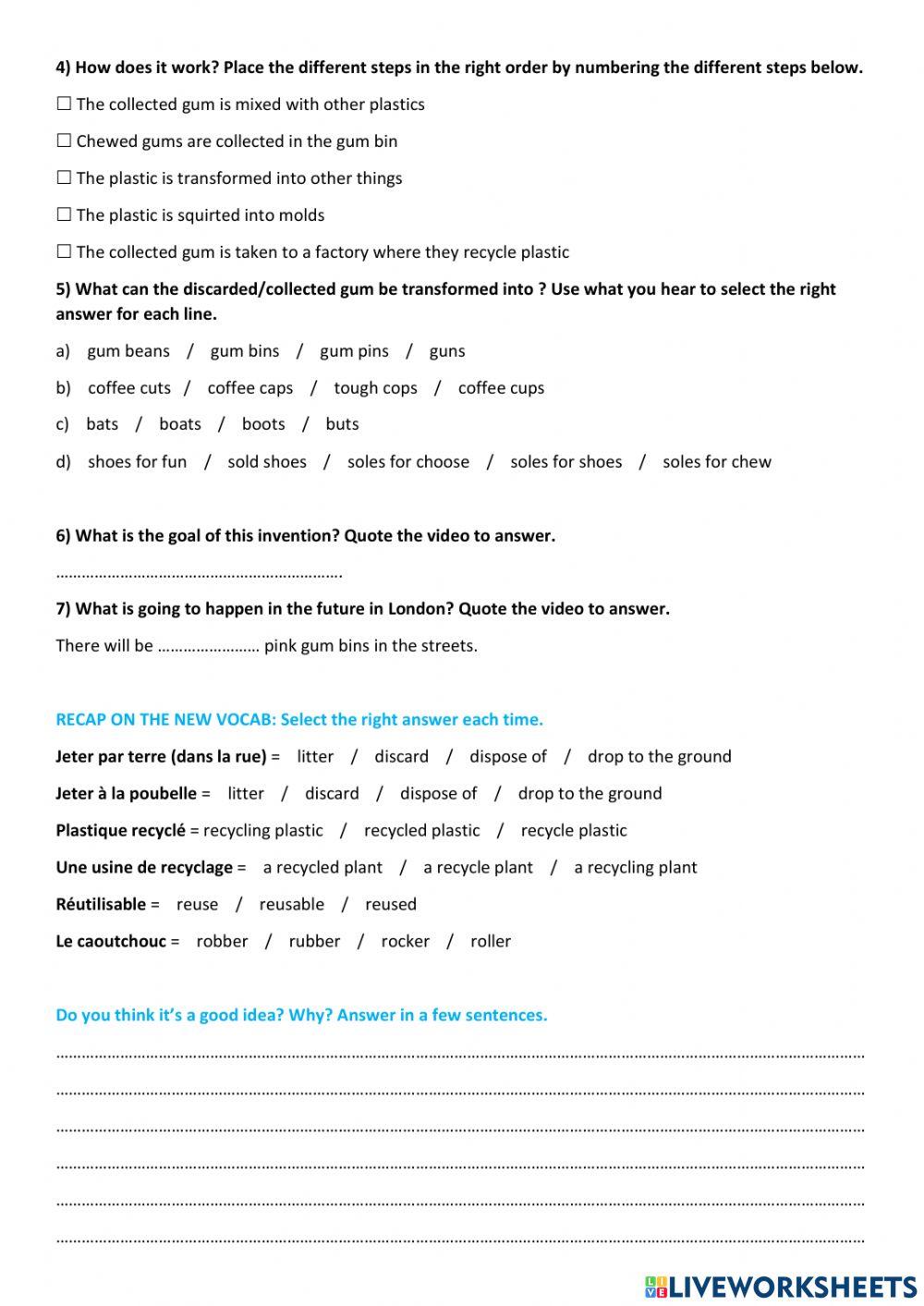 A surprising new afterlife for chewing gum – BBC London News