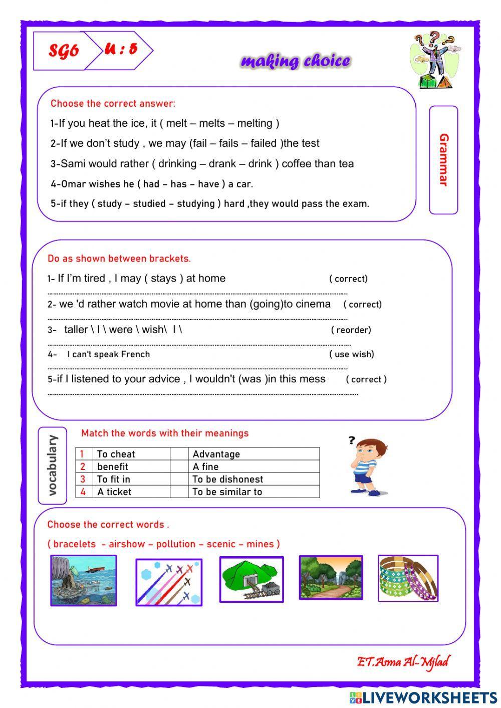 SG6 U5 Revision SG6 U5 Revision