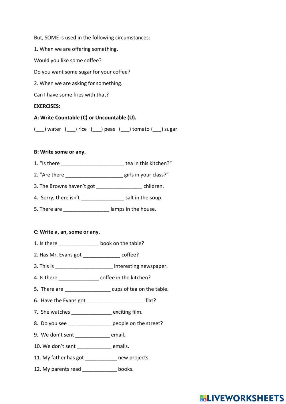 Countable-Uncountables