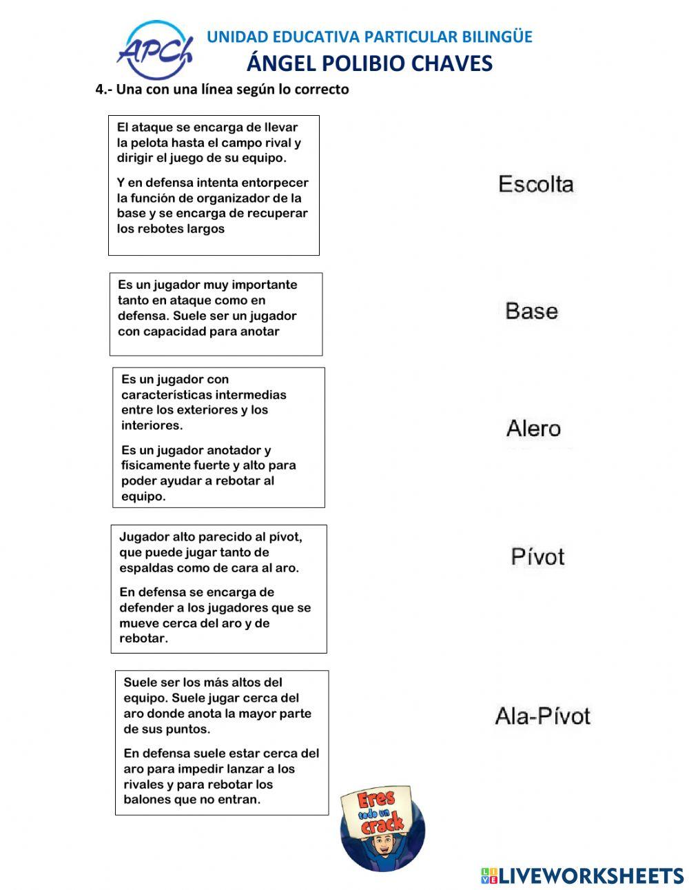 Baloncesto bachillerato
