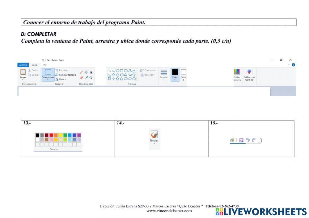 Prueba Primer Parcial segundo Quimestre Segundo
