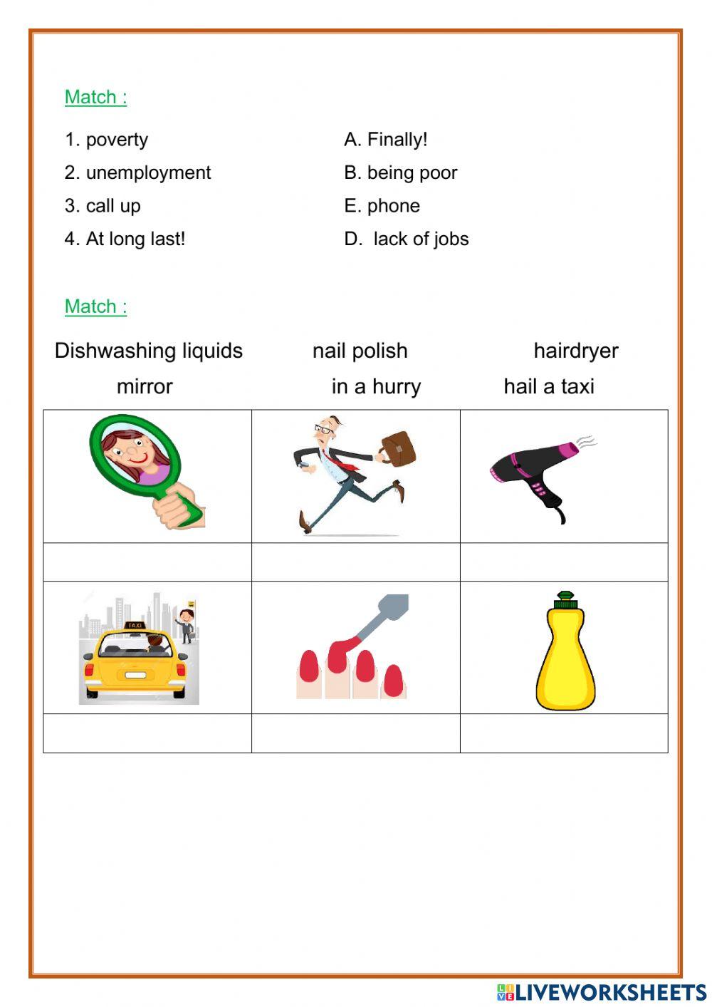 Super Goal 6 - U3 & 4 Revision