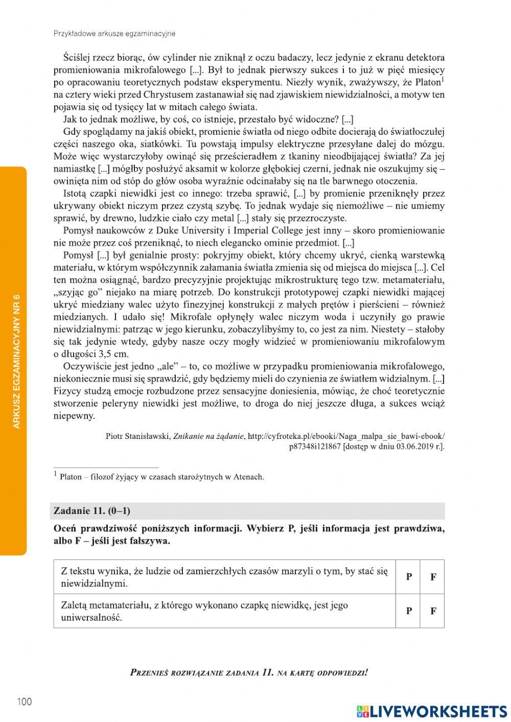 Arkusz Ósmolkasisty NE z Broniewskiem