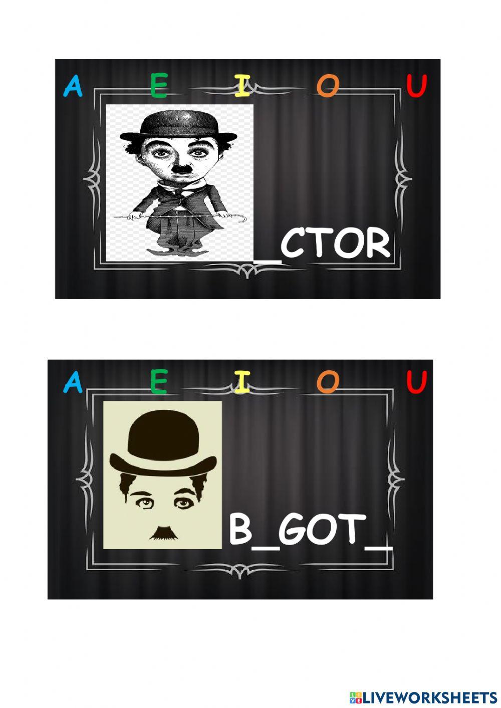 Lectoescritura Chaplin